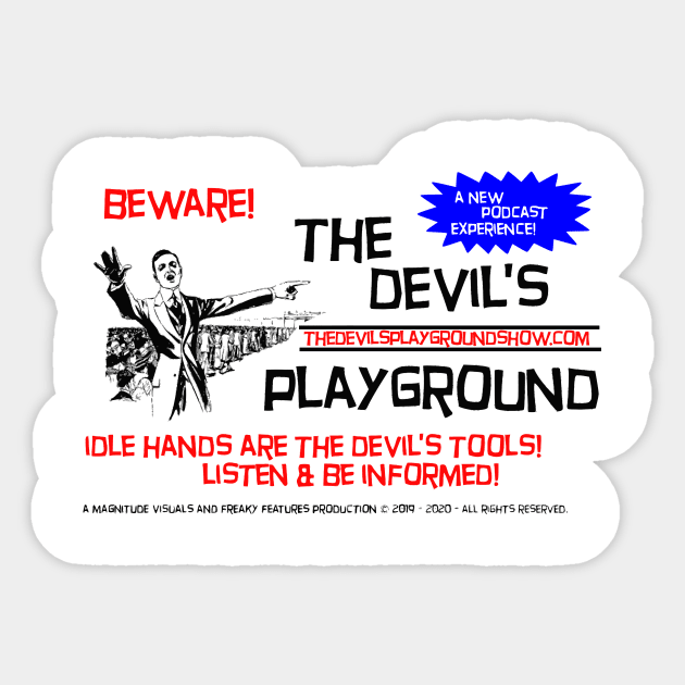 The Devil's Playground - Promo 7 Sticker by The Devil's Playground Show